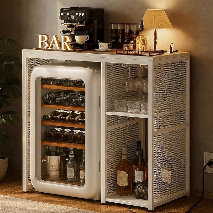 Homieasy Mini Fridge Cabinet by Homieasy