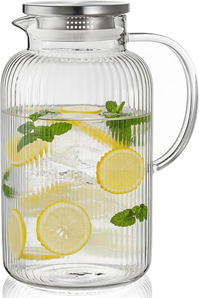 Bivvclaz 1 Gallon Glass Pitcher by Bivvclaz