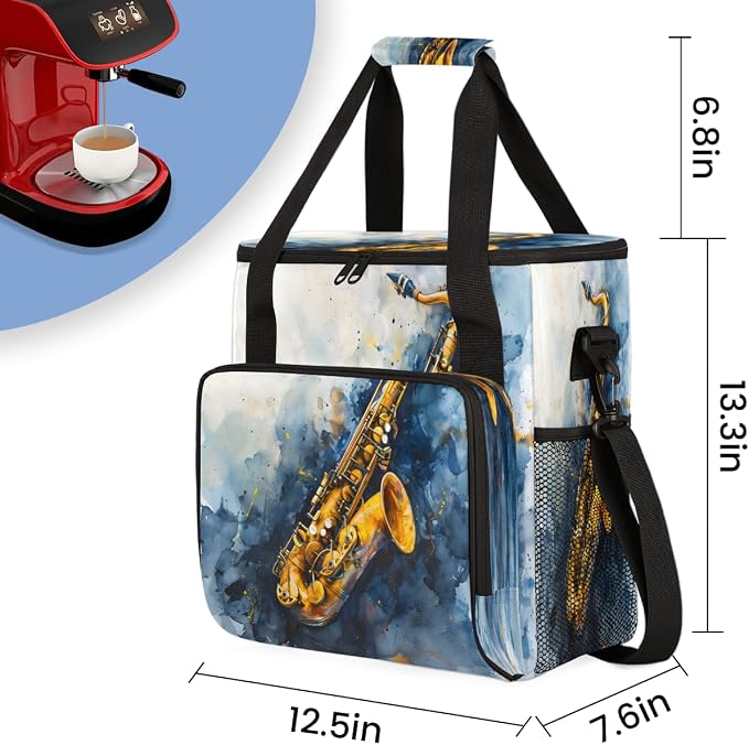 Saxophone Coffee Machine Bag Compatible - Image 2