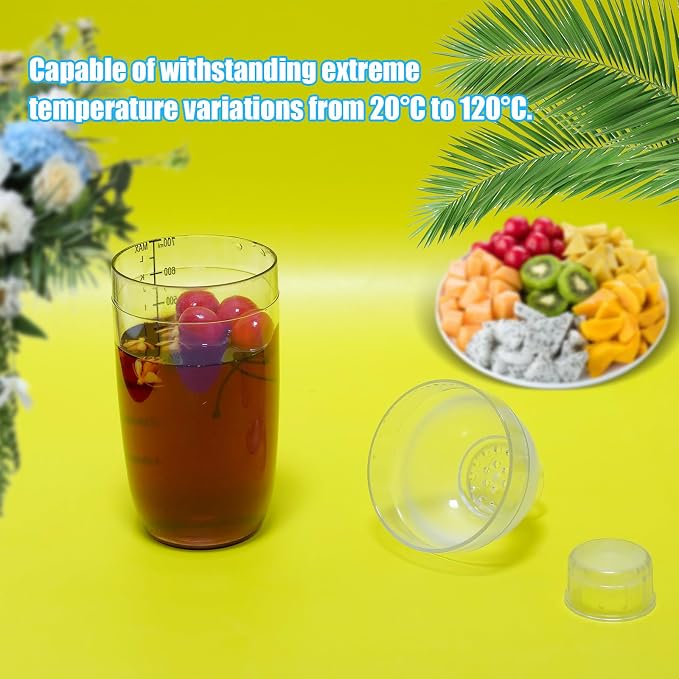 12 Pcs Plastic Cocktail Shaker - Image 5