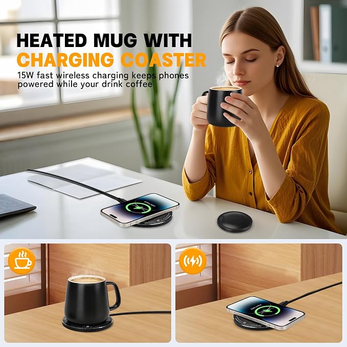131°F Smart-Warming Ceramic Cup - Image 3