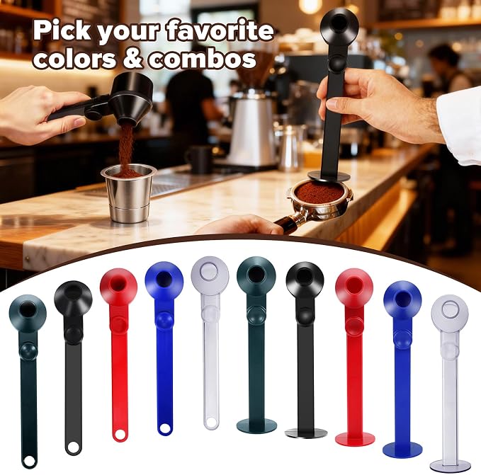 2Pcs Coffee Scoop Funnel 2Tbsp, BPA-Free PCTG, Dishwasher Safe | 51mm Tamper - Image 6