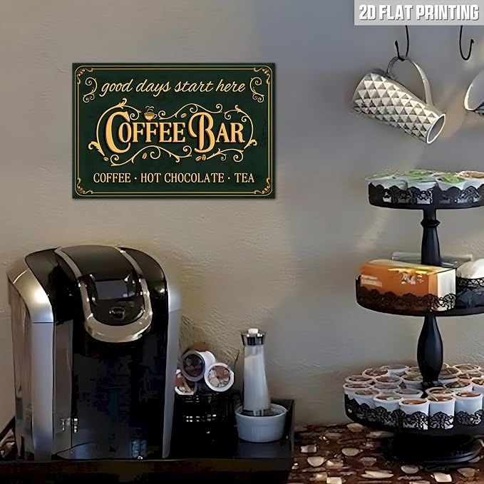 Coffee Bar Sign for Wall Decor - Image 4