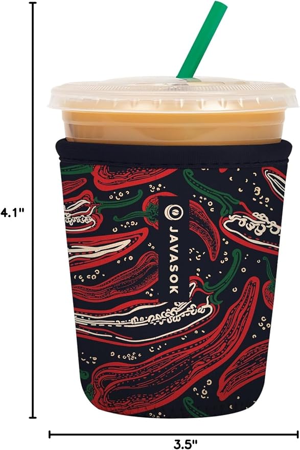Sok It JavaSok Iced Coffee & Cold Soda Insulated Neoprene Cup Sleeve - Image 7