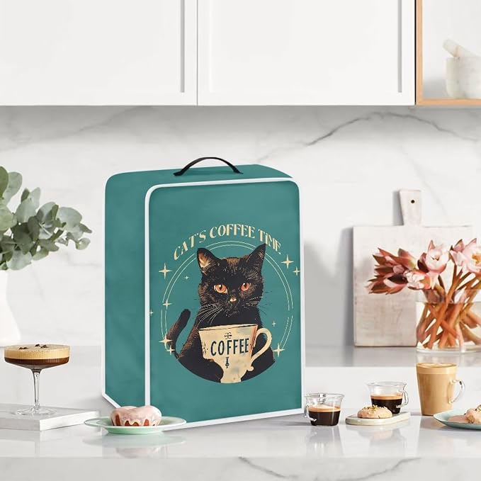Coffee Maker Cover Lightweight Coffee Pot Cover Dust Protection Stain Resistant - Image 3