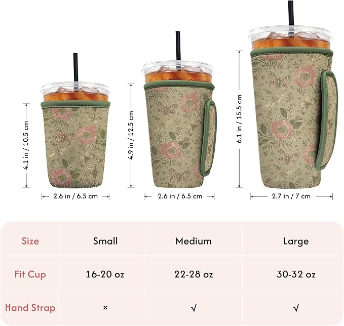 Reusable Insulated Neoprene Iced Coffee Sleeve - Image 4