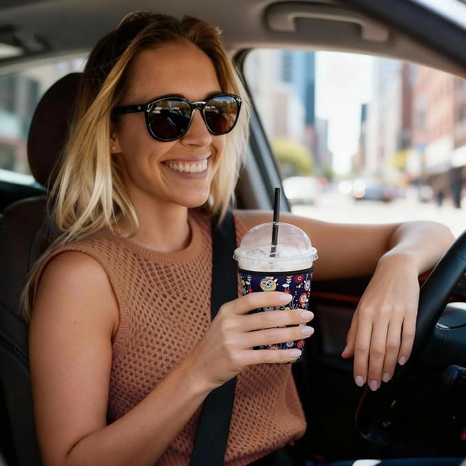 Iced Coffee Sleeve Reusable Large 30-32oz - Image 4