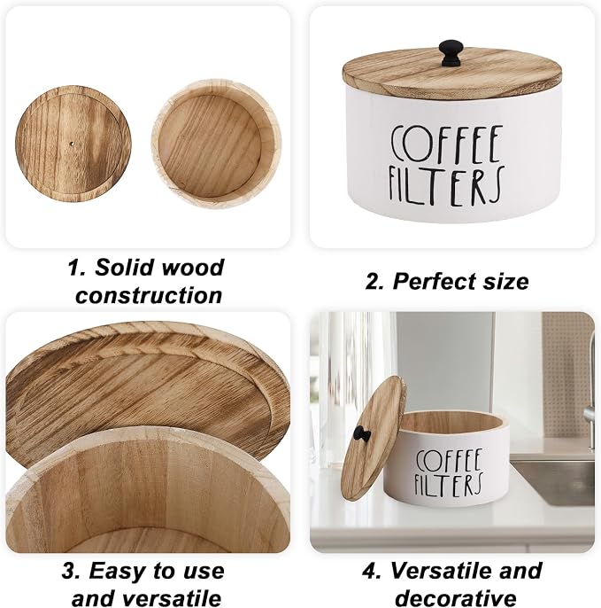 Penitue Round Coffee Filter Holder - Image 4