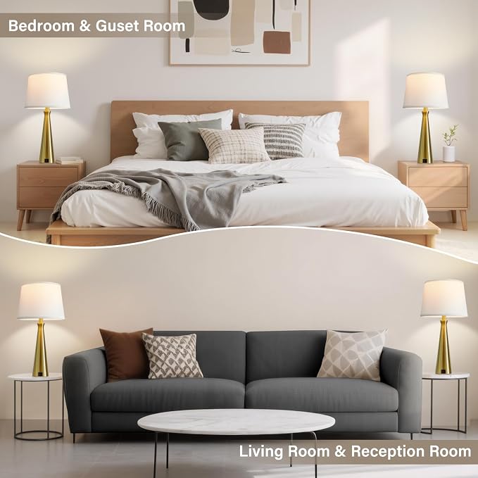 Seealle Modern Table Lamps Set of 2 - Image 5
