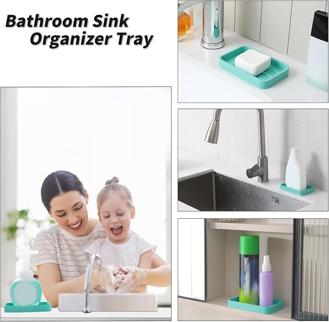 MicoYang Silicone Kitchen Sink Organizer Tray - Image 3