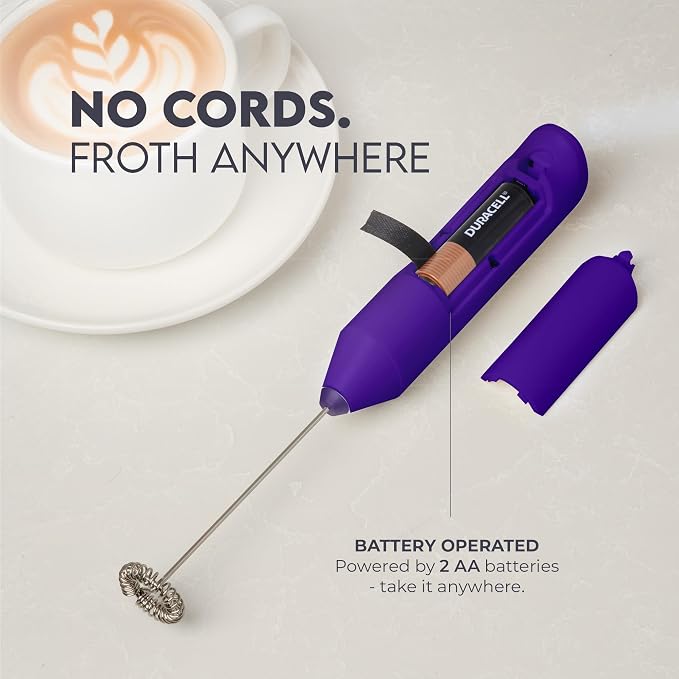 Zulay Kitchen Powerful Milk Frother Wand - Image 5