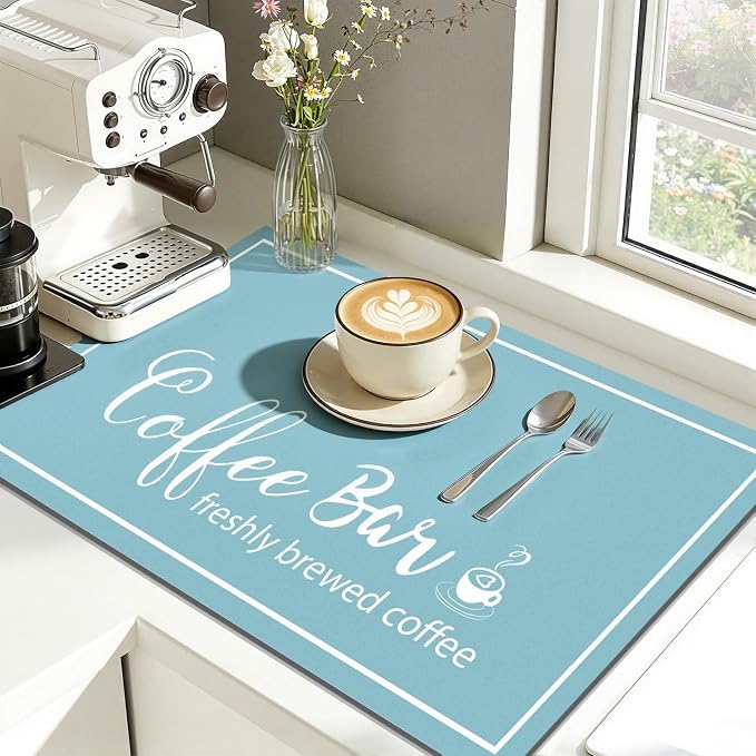 Findosom Dish Drying Mat, Cuttable Drying Mat - Image 7