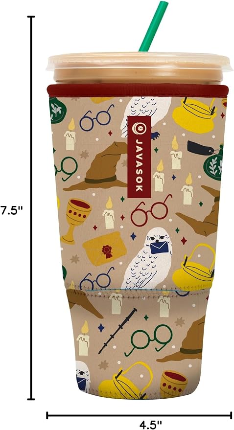 Sok It JavaSok Iced Coffee & Cold Soda Insulated Neoprene Cup Sleeve - Image 9
