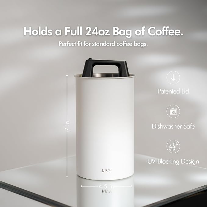 KIVY Vacuum Coffee Canister - Image 2