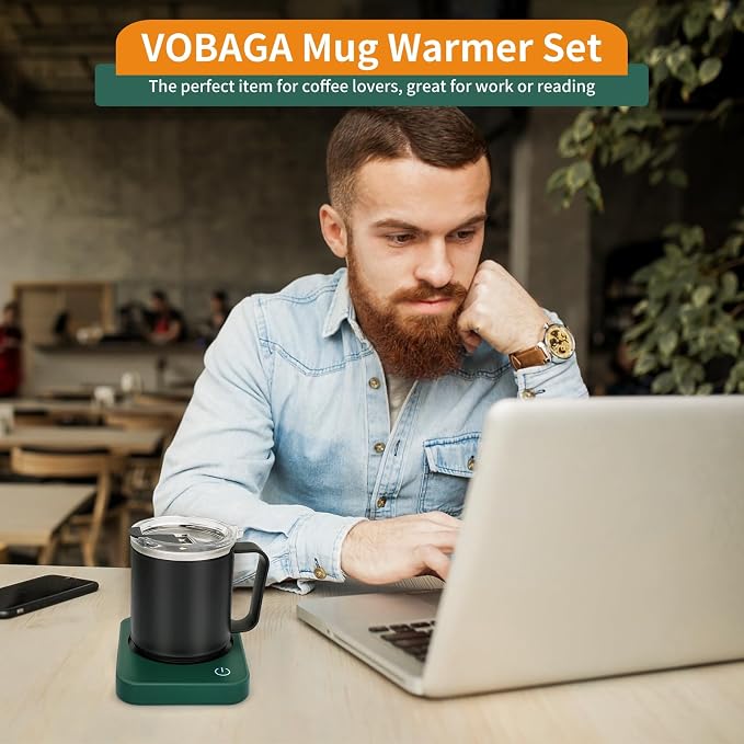 VOBAGA Coffee Mug Warmer Set - Image 3