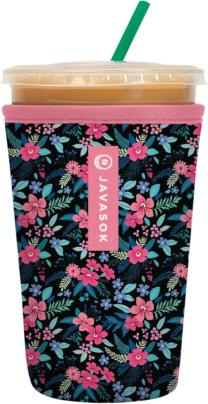Sok It JavaSok Iced Coffee & Cold Soda Insulated Neoprene Cup Sleeve by SokIt