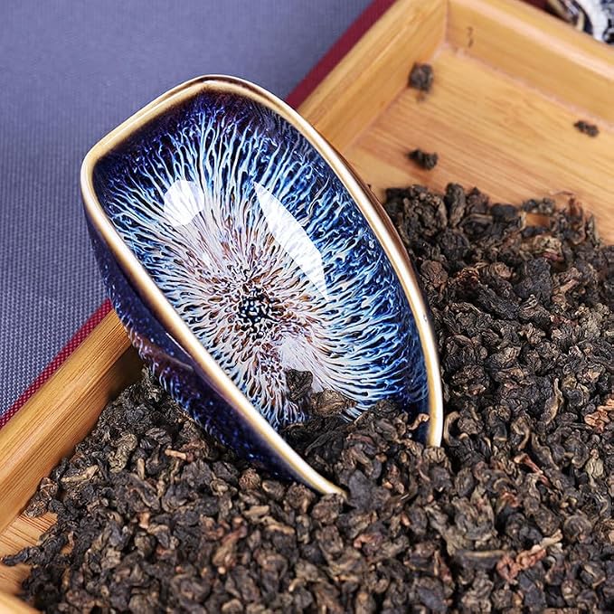 Ceramic Coffee Scoop Coffee Bean Weighing Bowl Tea Scoop Coffee Powder Spoon - Image 4