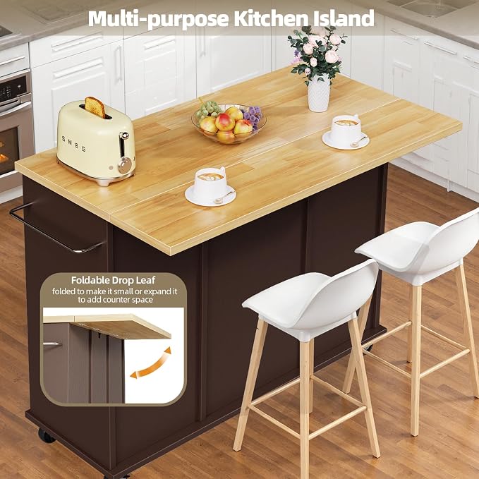 JY QAQA 42" Kitchen Island - Image 5