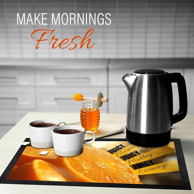 Coffee Bar Mat - Coffee Gifts - Coffee Lover - Coffee Bar Accessories - Barista - Image 4