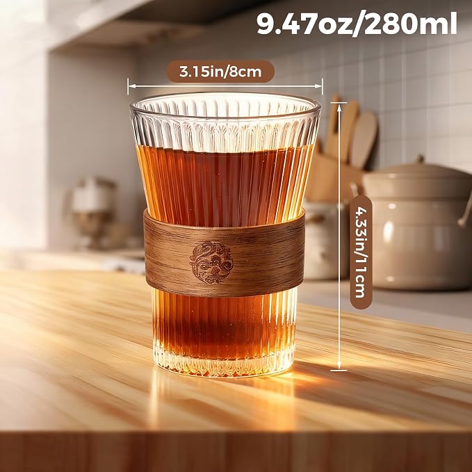 1PCS Glass Coffee Cup Tea Cup - Image 2