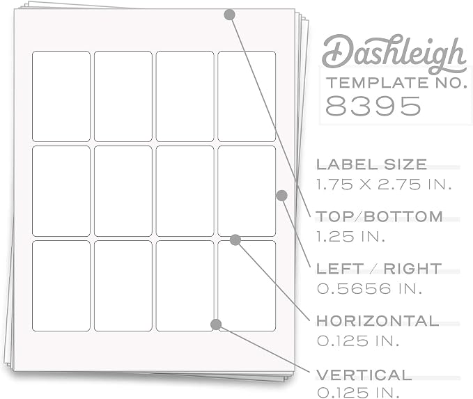 120 Waterproof Jar Labels for 4oz Containers - Image 3