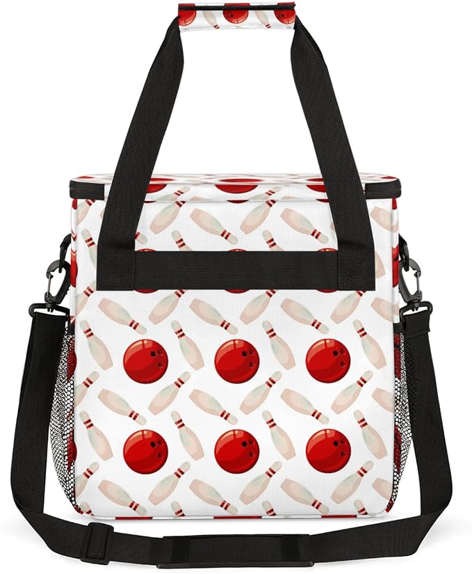 Bowling Ball Coffee Maker Travel Bag, Bowling Ball Large Carrying Storage Case - Image 5
