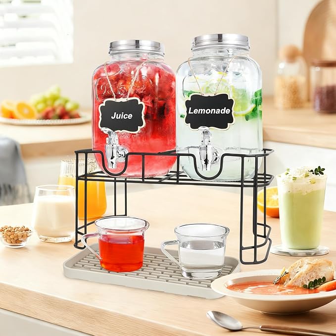 Drip Tray for Drink Dispenser, Silicone Drip Pan for Drink Dispenser, Beverage - Image 7