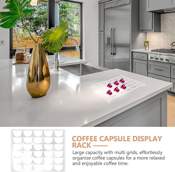 NUOBESTY Coffee Capsule Rack Transparent Acrylic Organizer - Image 9