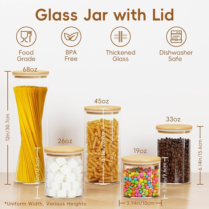 Airtight Glass Food Storage Containers - Image 2
