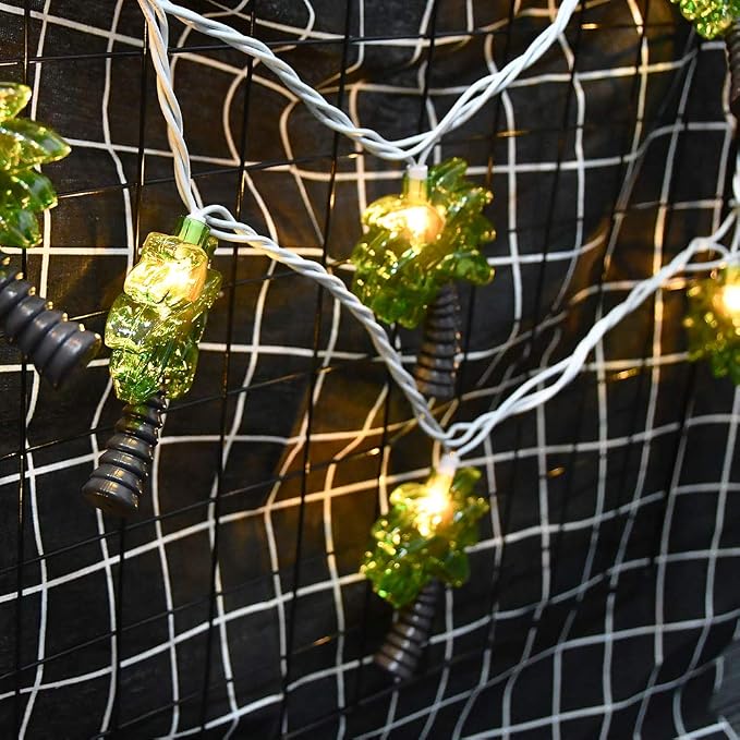 SUNSGNE 8.5Feet Palm Tree Patio Lights String - Image 6