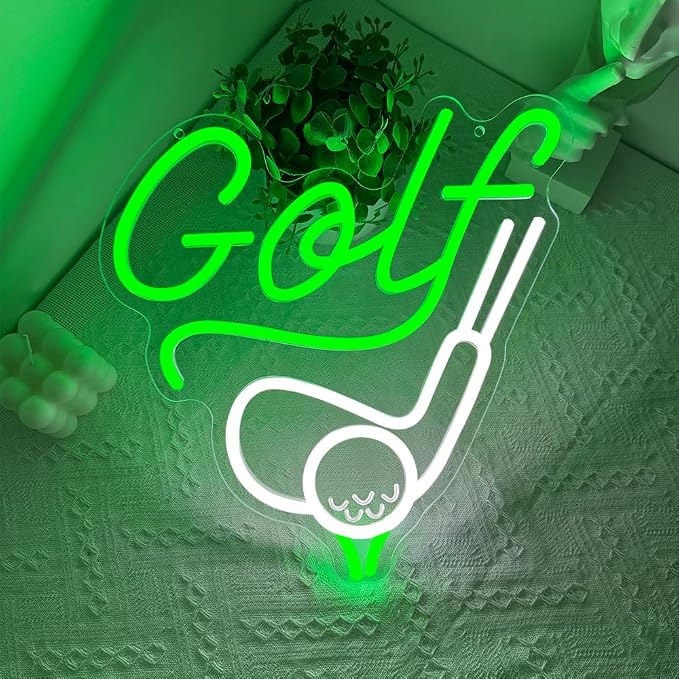 Golf Neon Sign, Sport Dimmable LED Light Signs - Image 2
