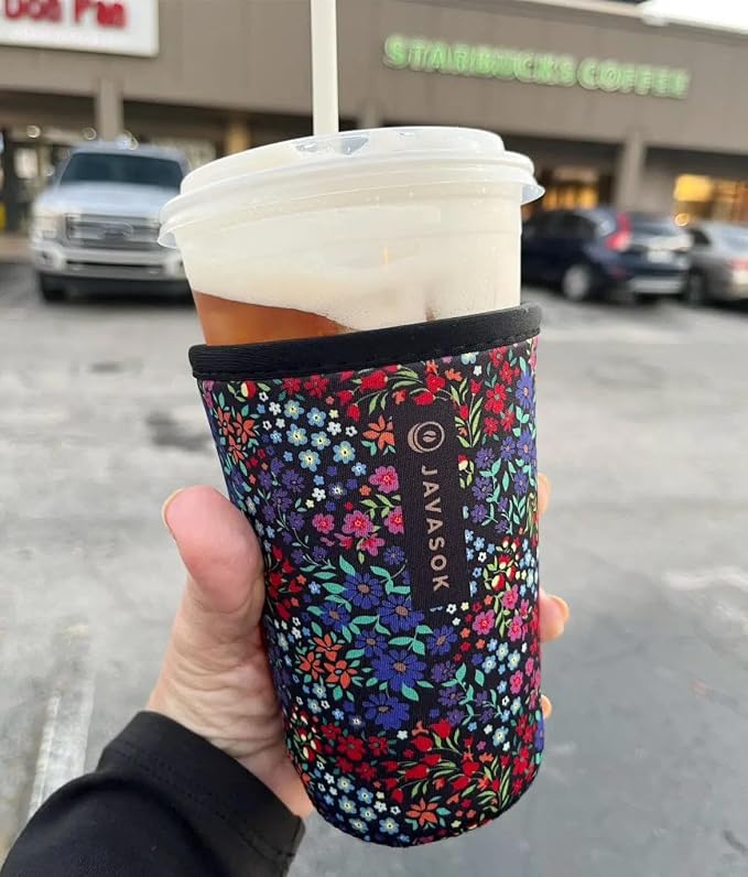 Sok It JavaSok Iced Coffee & Cold Soda Insulated Neoprene Cup Sleeve - Image 2