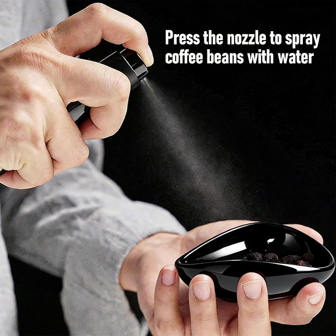 Coffee Bean Dosing Cup With 20ML Spray Bottle, Single Dosing Tray Espresso Bean - Image 7