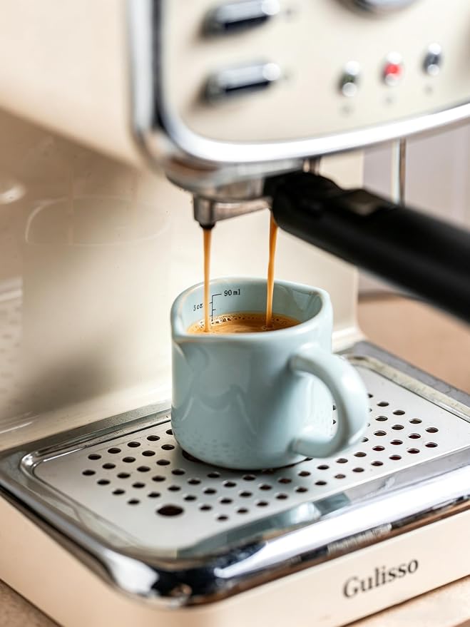 Espresso Cup 3 Oz, Ceramic Espresso Measuring Cup Expresso Shot Cup - Image 7