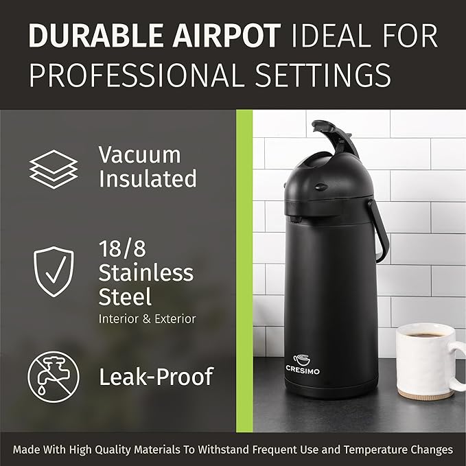 Airpot Coffee Carafe Dispenser - Image 5