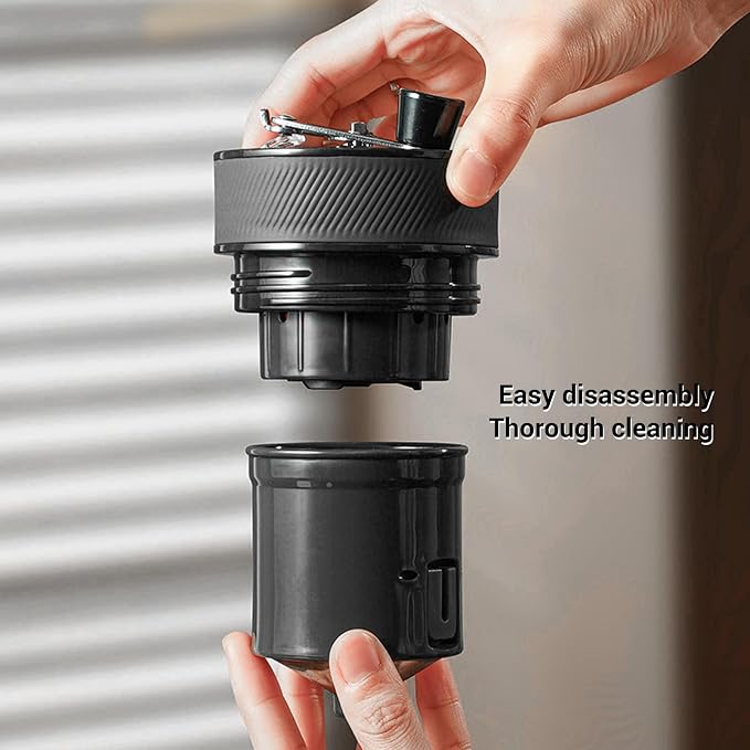 banapoy All in 1 Manual Coffee Bean Grinder, Portable Pour Over Coffee Maker - Image 4