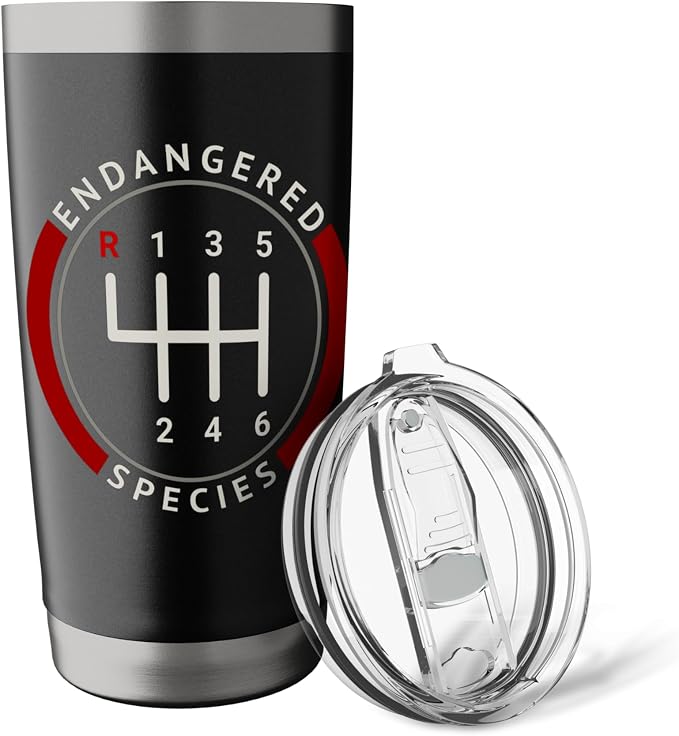 Manual Shift “Endangered Species” Case – Stick Gear Design Stainless Steel - Image 5