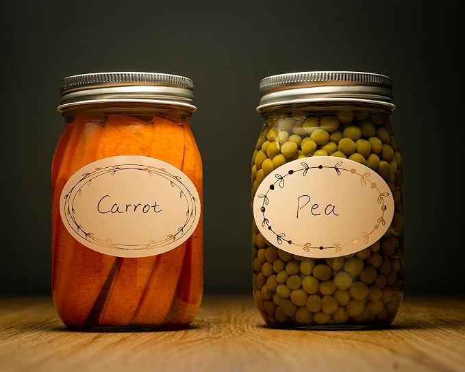 MONEST Waterproof & Oil Resistant Jar & Lid Stickers - Image 5