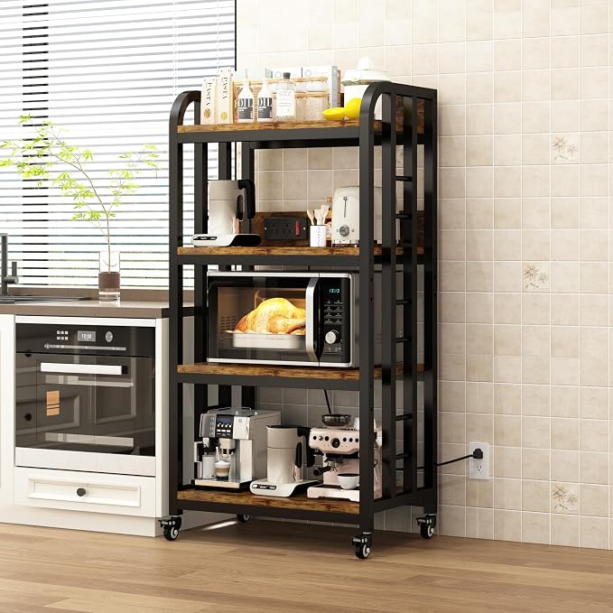 4-Tier Kitchen Bakers Rack - Image 2