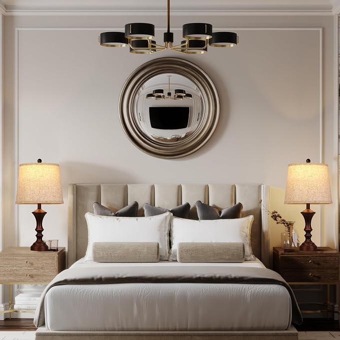 ROTTOGOON Retro Table Lamps Set of 2 Nightstand Lamp - Image 7