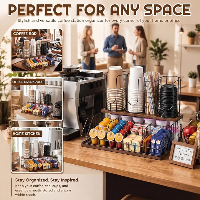 Geelin 18oz Adjustable Coffee Cup Dispenser - Image 3