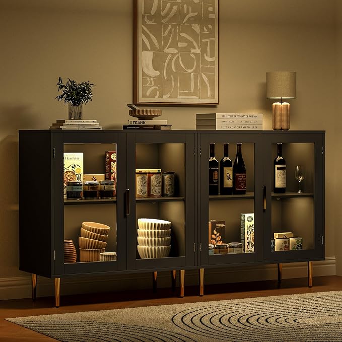 Housoul Sideboard Buffet Cabinet - Image 3
