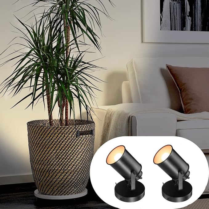 NOTOC Industrial Wall Sconces, Adjustable Retro Black Wall Sconces, Plug-in - Image 7