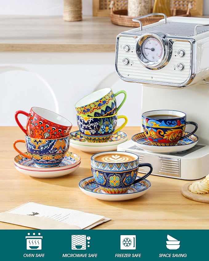 vancasso 8oz Cappuccino Cups - Image 4