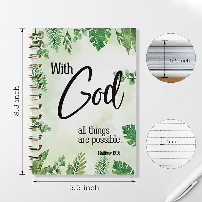 WFSM Inspirational Christian Notebook - - Image 3