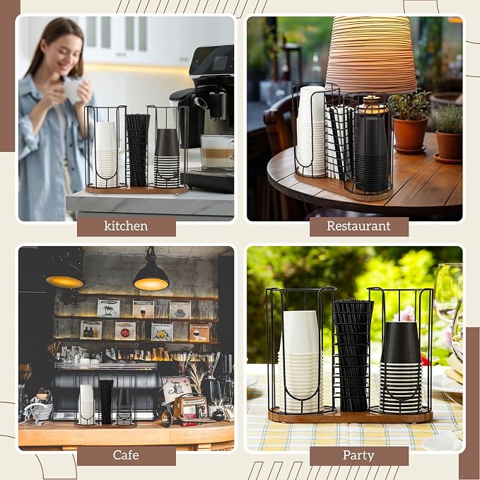 Geelin 18oz Adjustable Coffee Cup Dispenser - Image 4