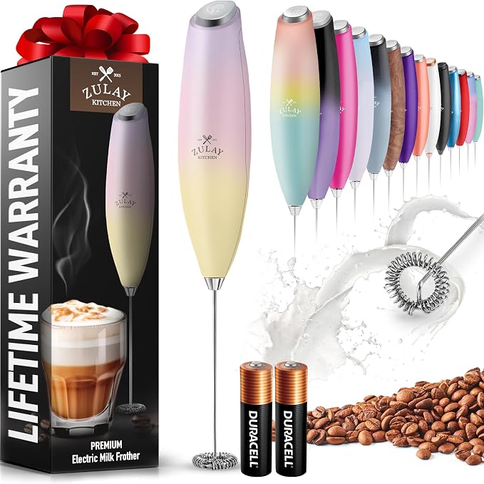 Zulay Powerful Milk Frother for Coffee by ZulayKitchen