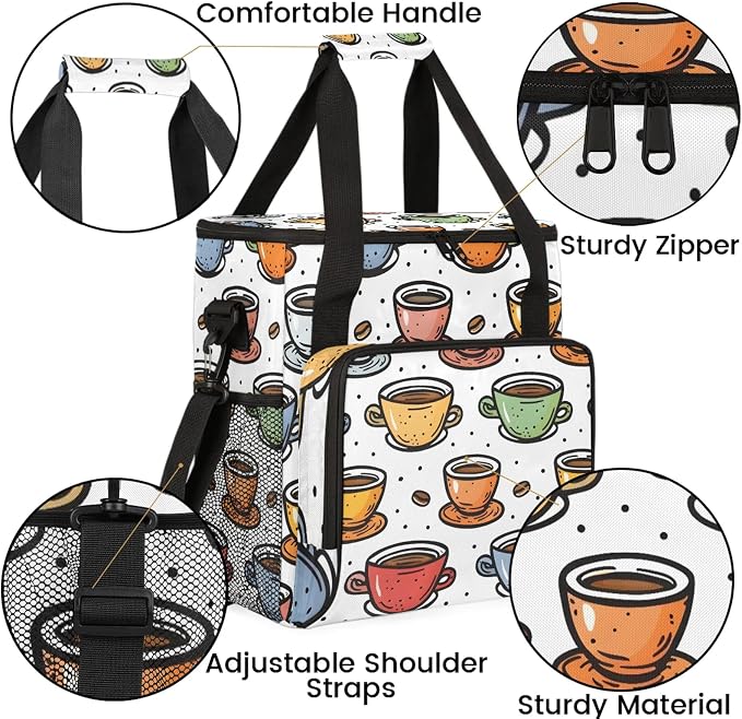 Travel Coffee Maker Carrying Bag Compatible - Image 3