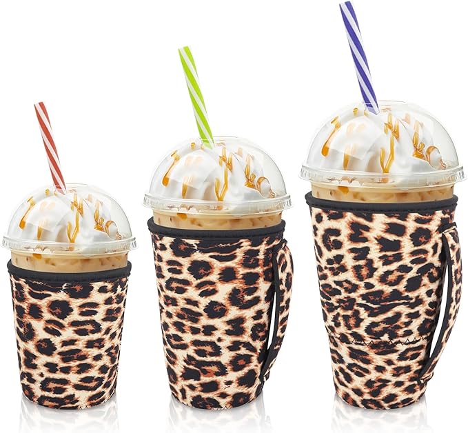 Iced Coffee Sleeve Insulator Sleeves by AJLTPA