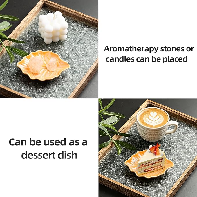 Ceramic Leaf Spoon Rest, Spoon Holder - Image 8